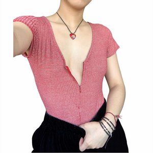 Urban Outfitters Out From Under Retro Zip Bodysuit